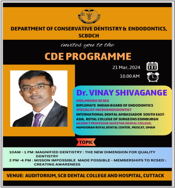 Cons. & Endo. Day- 2024 Cde Programme